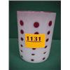 Image 1 : 4" Cranberry Tumbler...