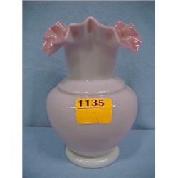 6 1/2" English Peachblow Vase...