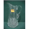 Image 1 : 11 1/2" Molded Glass Pitcher...