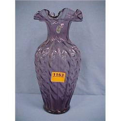 11  Fenton Lavender Vase...