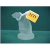 Image 1 : 4" Satin Glass Polar Bear...