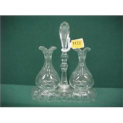 10 H Crystal Vinegar & Oil Set...