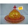 Image 1 : 8"D Amberina Butter Dome...