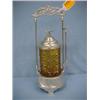 Image 1 : 13"H Amber Pickle Caster...