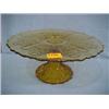 Image 1 : 13"D Amber Cake Stand...