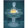 Image 1 : 8"H "Three Faces" Candy Dish...