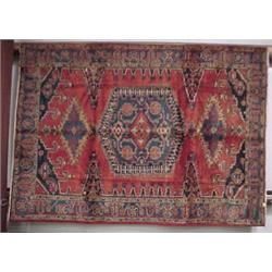 7'3 x10' Persian Bakhtiar Wool Rug...