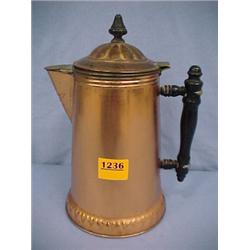 10  Copper Coffee Pot...