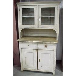 71"H x 39"W Pine Kitchen Cabinet...