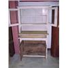 Image 3 : 71"H x 39"W Pine Kitchen Cabinet...