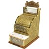 Image 1 : National Cash Register, Model 313, polished brass & nickel w/marble change tray, c.1910, Exc restore
