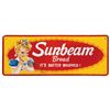 Image 1 : Country store advertising sign, Sunbeam Bread, colorful litho on self-framed embossed metal by Stout