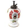 Image 1 : Syrup dispenser, Buckeye Root Beer w/Beech Nuts, from the Cleveland Fruit Juice Co., ceramic urn-sha