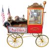 Image 1 : Popcorn wagon, Made by Pearson & Co. plaque, Cretor's type mech w/clown figure, early glue-chip "Fre