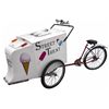 Image 1 : Ice cream vendor bicycle, "Sweet Treat", freezer w/tag marked Acorn Sheet Metal Mfg Co.-Chicago, has
