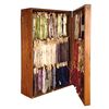 Image 2 : Spool cabinet, Belding Bros. & Co. Silks, oak & glass, double sided, Near-Mint orig cond & full of e