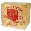 Image 2 : Coca-Cola picnic cooler w/orig box, c.1950's w/fishtail logo, mfgd by Progress Refrigerator Co.-Loui