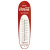 Image 1 : Coca-Cola thermometer, "Drink Coca-Cola, Sign of Good Taste", metal, c.1950's, Exc cond, 30"H x 8"W.