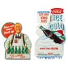 Image 1 : Coca-Cola and 7 Up cdbd cutouts (2), King Size Coca-Cola hanger will hold bottle, c.1950's w/fishtai