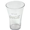 Image 1 : Coca-Cola flared glass, c.1914-1918, "Drink Coca-Cola" w/syrup line, no mark on bottom, a Rare early