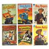 Image 1 : Comic books (6), Roy Rogers, Dell, Vol 1, #81, '54; Gene Autry, Dell, Vol 1, #53, '51; Gene Autry, D