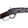 Image 2 : Firearm, rifle, Winchester Model 1873 lever action .32 cal hex barrel, Serial #392916B, Good wkg con