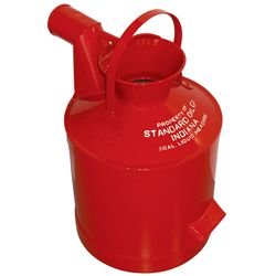 Petroliana, Standard Oil 5 gal liquid measure, Property of Standard Oil Co.-Ind., Exc restored cond,