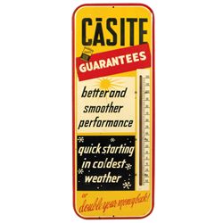 Petroliana, Casite thermometer,  Guarantees better and smoother performance or double your money bac