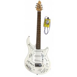 Autographed Guitar, Bad Co., signed by Paul Rodgers, Dave "Bucket" Colwell, Simon Kirke, Rick Willis