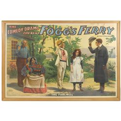 Show poster, "The New Fogg's Ferry", a comedy drama by Chas E. Callahan, printed by The Enquirer Pri