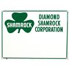 Image 1 : Petroliana, Diamond Shamrock Corporation porcelain sign, Exc cond w/minor defects on top & bottom ed
