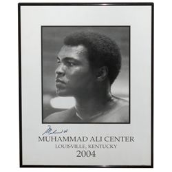 Sports, boxing, autographed poster, Muhammad Ali Center Louisville, Kentucky 2004, signature obtaine