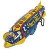Image 2 : Toy, Tom Corbett Space Cadet, Marx litho on tin windup, Exc working cond w/light wear, 12"L.