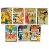 Image 1 : Comic books (7), The Flash, Natl Comics #117, '60 & Natl Periodical issues #133, '62 (sm tear on rt 