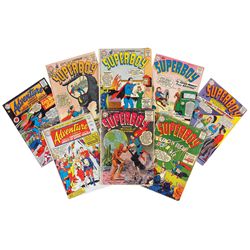 Comic books (8), Superboy, Natl Comics, #49, '56 (cover torn & loose/1st pg torn but still bright co