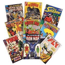 Comic books (9), Konga, Charlton Comics, Vol 1, #10, '63; Adventures of the Fly, Radio Comics, #15, 