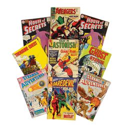 Comic books (9), The Avengers, Vista, Vol 1, #46, '67; Daredevil, Olympia, Vol 1 #34, '67; Tales to 