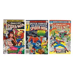 Comic books (3), all Marvel Comics Spider-Man Mysterio, Vol 1, #141, '75; Spider-Man Green Goblin, V