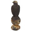 Image 1 : Still bank, Case Eagle, cast iron w/orig paint, not a reproduction but probably made after 1960, VG 