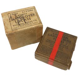 Erotica, glass lantern slides of nude men & woman (18), one has crack, rest in VG & Exc cond, c.1940