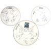 Image 1 : Autographed drum heads (3), Tesla, Jackyl & Dokken, signed by Frank Hannon, Jesse James Dupree, Don 