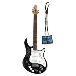 Autographed Guitar, .38 Special, signed by Don Barnes, Donnie Van Zant, Larry Junstrom, Danny Chaunc