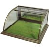 Image 1 : Showcase, counter top w/curved glass front, maker's tag reads "Excelsior Show Case Works-Quincy, IL"