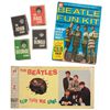 Image 1 : Rock 'n Roll Beatles items (11), "Flip Your Wig" game (1964), fun kit (1960's), wallet photo fold-ou
