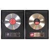 Image 1 : Music awards (2), "Theater of Pain & Shout at the Devil" Platinum & Gold RIAA awards presented to th