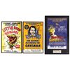 Image 1 : Autographed theater posters (3), Little Shop of Horrors (12/13/05), Rob Becker’s Defending the Cavem