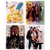 Image 1 : Autographed photos (4), cast-signed photos of TV shows Seinfeld, The Simpson's, Will & Grace & The O
