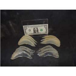 HELLBOY HERO SILICONE ABE SAPIEN GILLS LOT OF 4