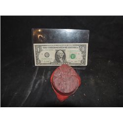 HELLBOY SCREEN USED LOOSE HERO HORN GROUND DOWN VERSION NO RESERVE!