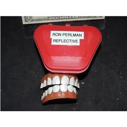 HELLBOY RON PERLMAN SCREEN USED HERO REFLECTIVE TEETH